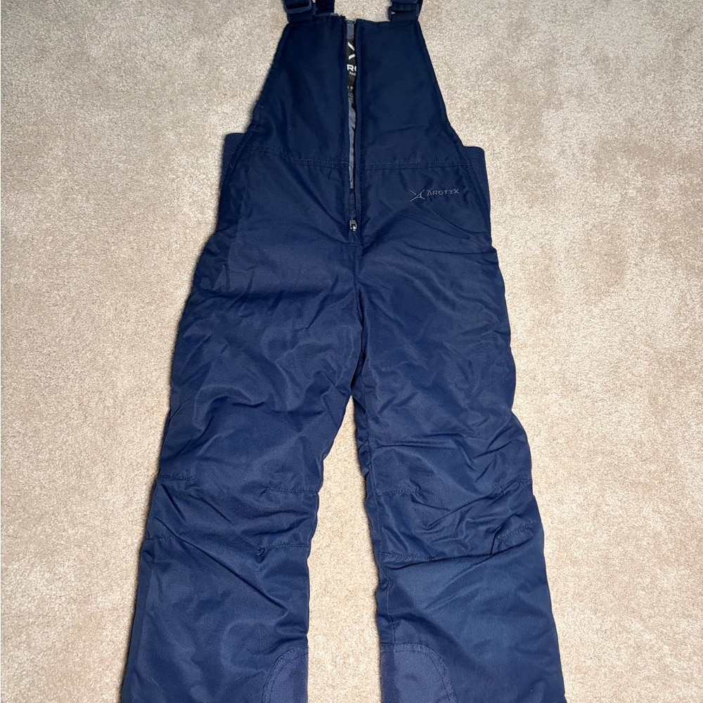 5T Navy Blue Snow Bib Overalls